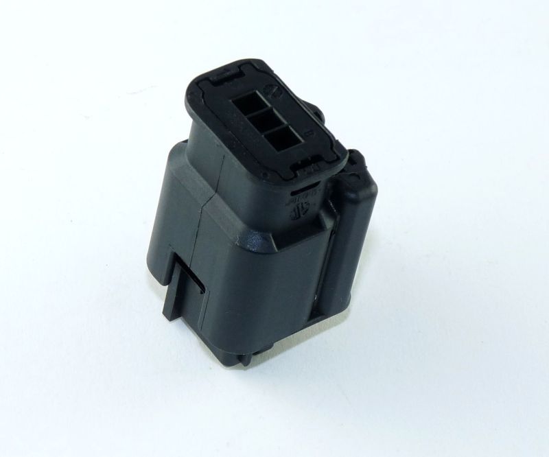 3W RECEPTACLE HPSL CONNECTOR BLACK - Steckermarkt AIS GmbH / ISK 